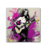 Rhythms of Life Minimalist Abstract Wrapped Canvas